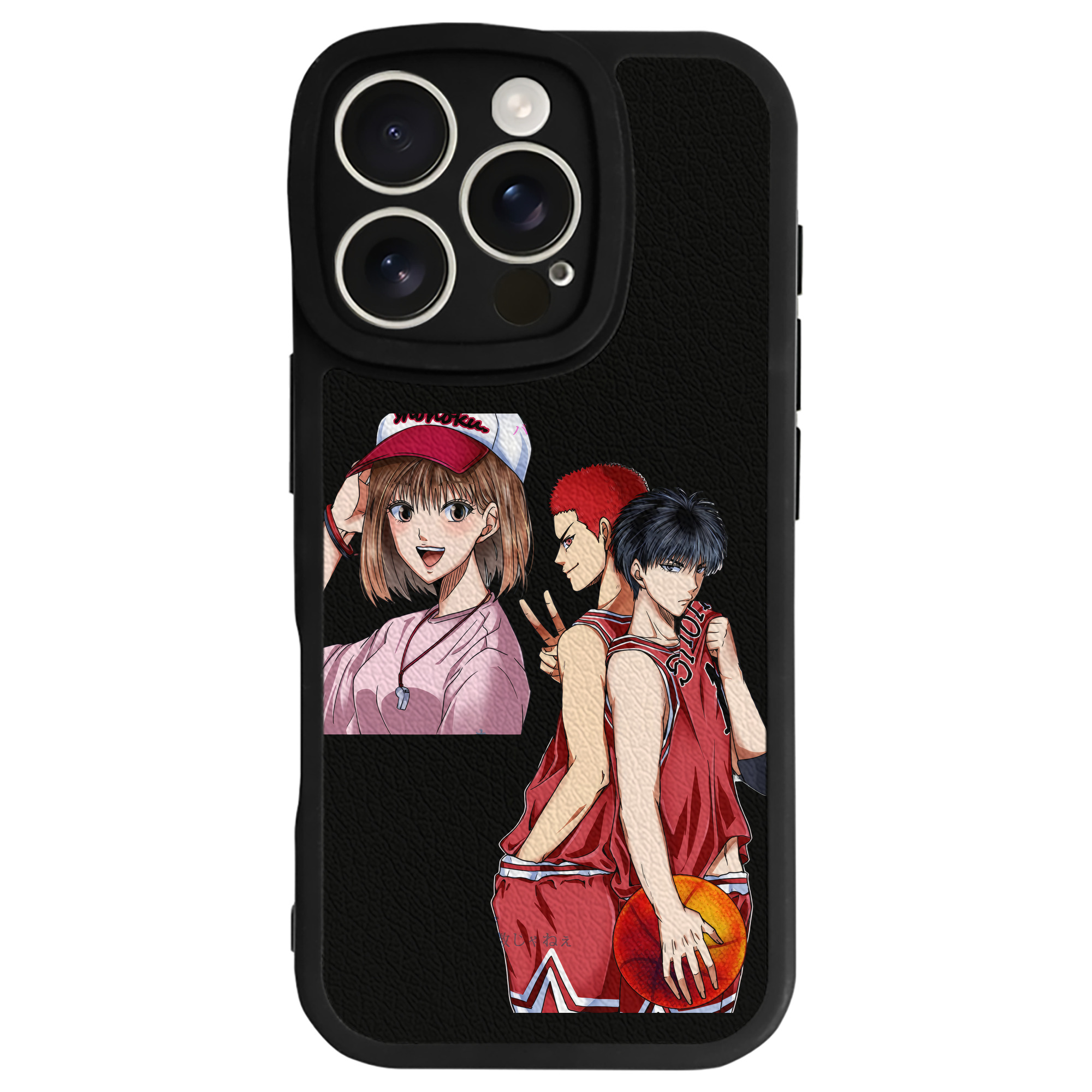 （画像用） SLAM DUNK／スラムダンク 【iPhone 16シリーズ対応】シリコンスマホケース（レザー調） 材質：シリコン